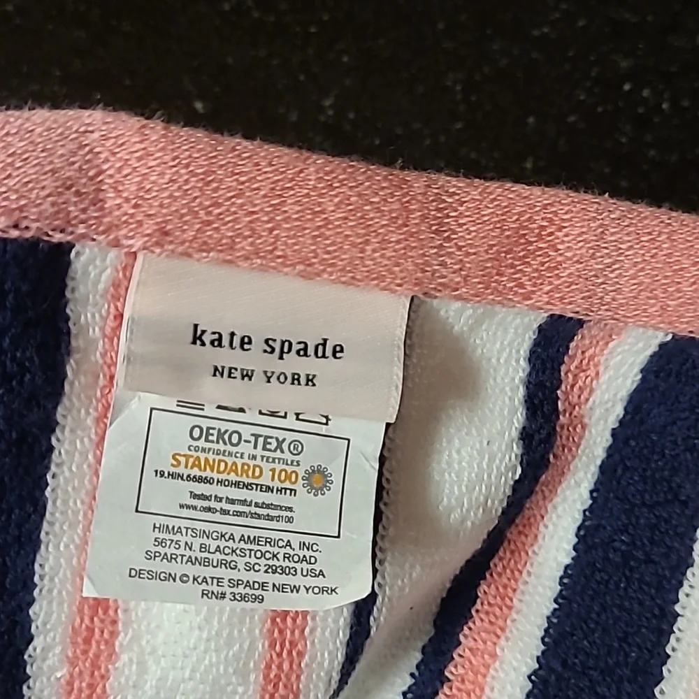 Kate Spade Stripes Bath Towel Set
